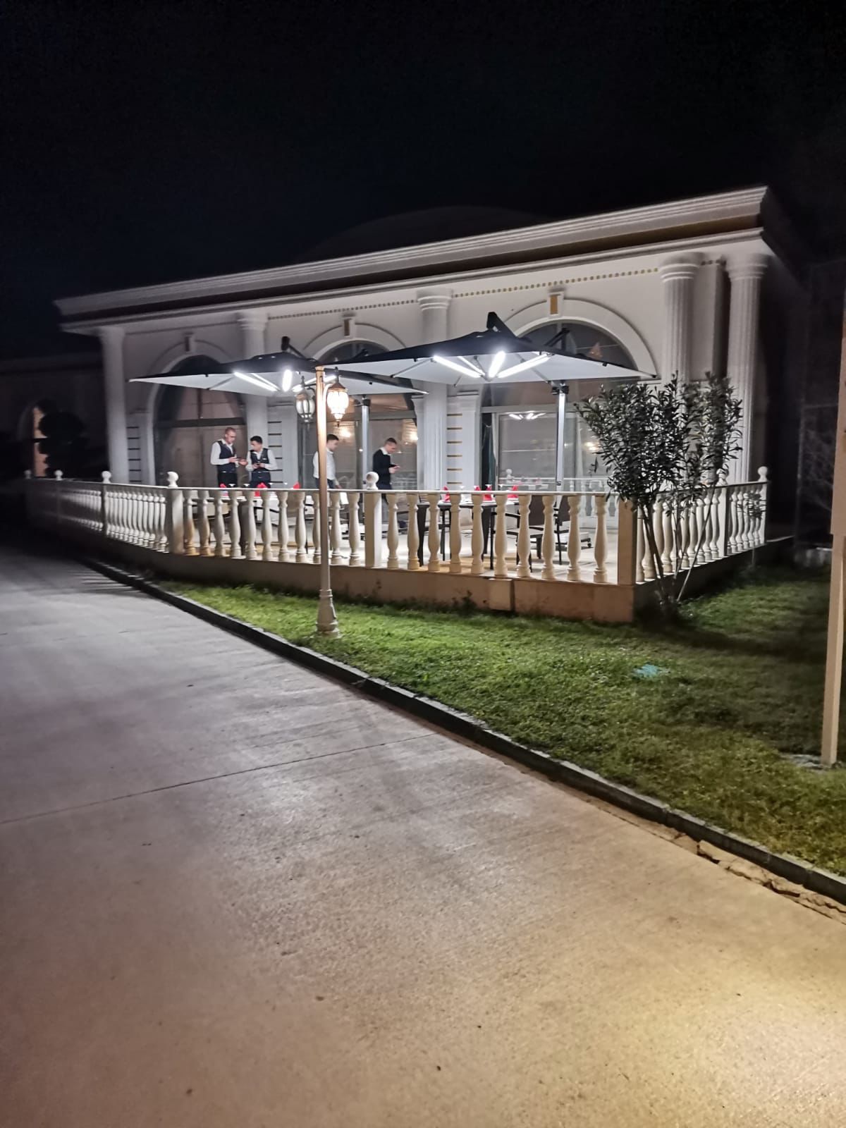 ışıklı şemsiye